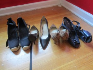 Exhibit A: Shoes I want to wear, but never actually wear.