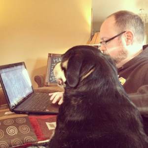 Craig and Sam laptop