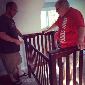 building the crib