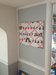 pin board very hungry caterpillar