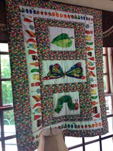 very hungry caterpillar quilt moon